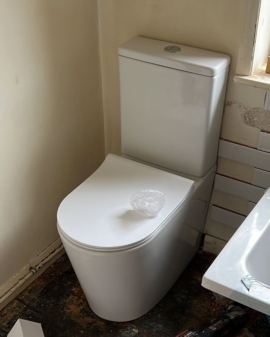 New toilet, Wolverhampton, after